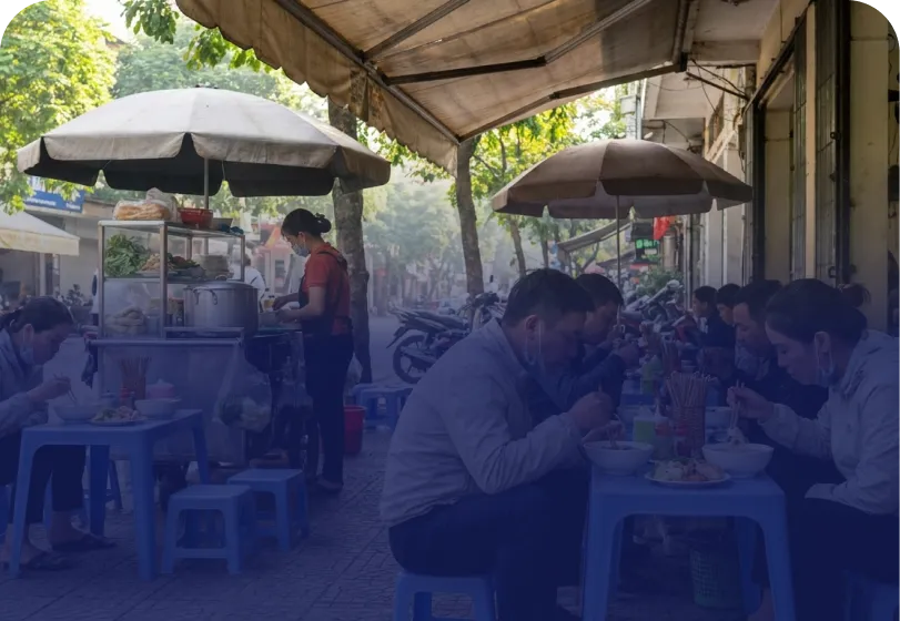 Quán cóc, vỉa hè
