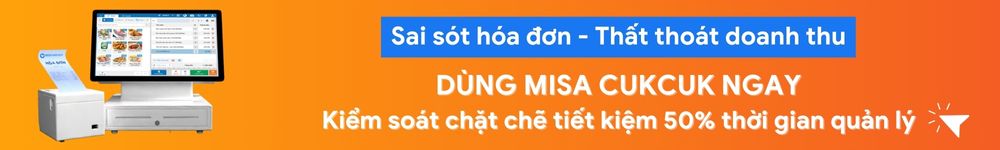 Dùng thử MISA CukCuk