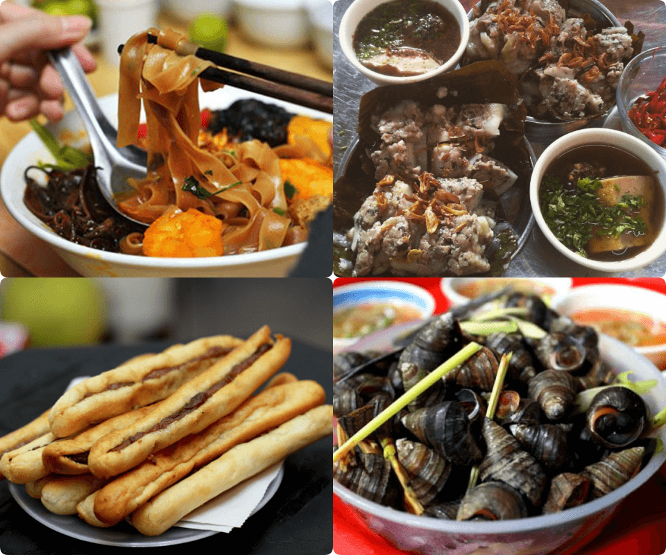 Xây dựng thực đơn quán ăn đêm