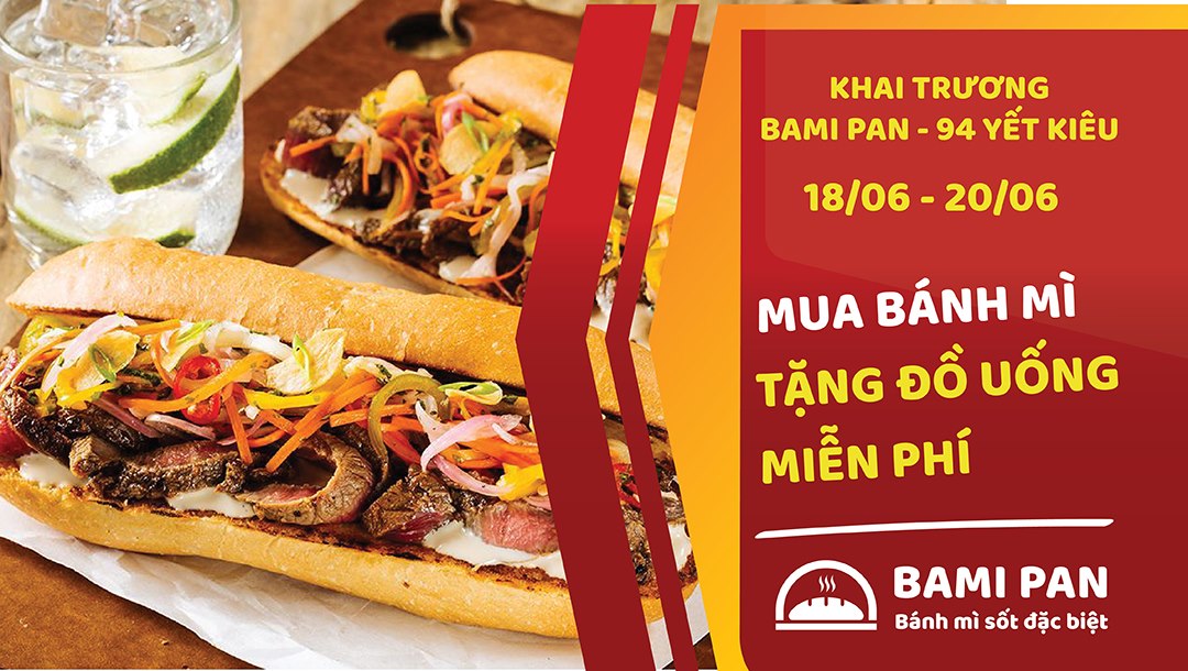 khuyến mãi bánh mì