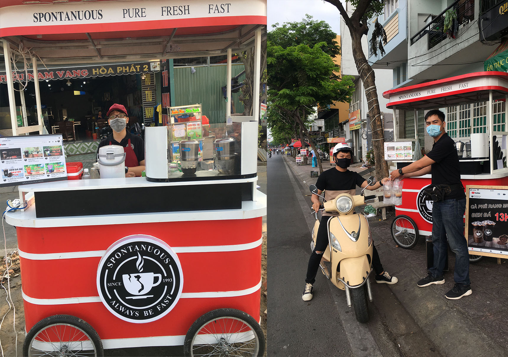 mô hình quán cafe 100 triệu