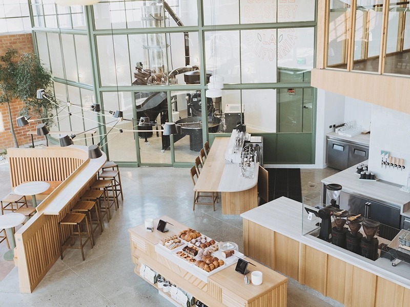 mô hinh quán cafe canteen