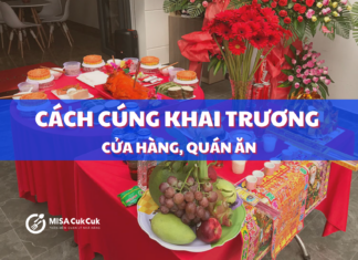 Cách cúng khai trương cửa hàng, nhà hàng giúp kinh doanh phát đạt Cách cúng khai trương cửa hàng, quán ăn