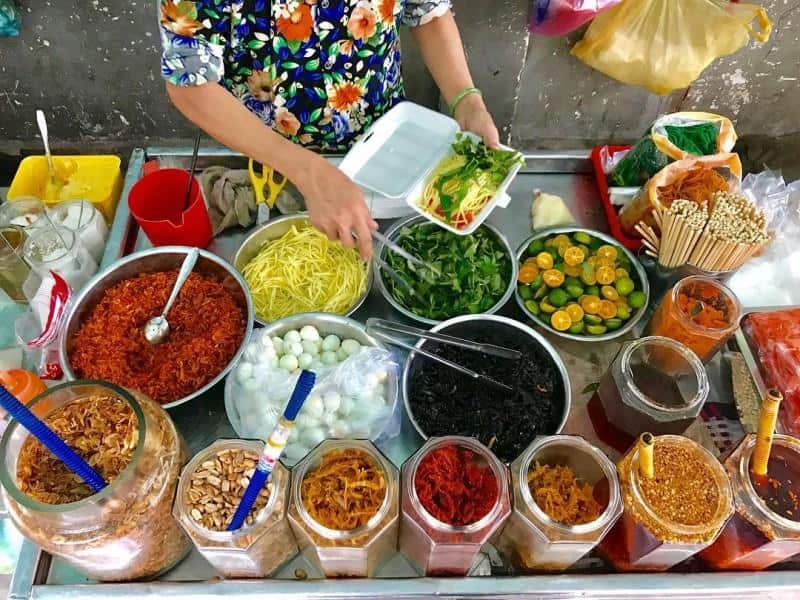 Ăn vặt quận 3 - Sài Gòn
