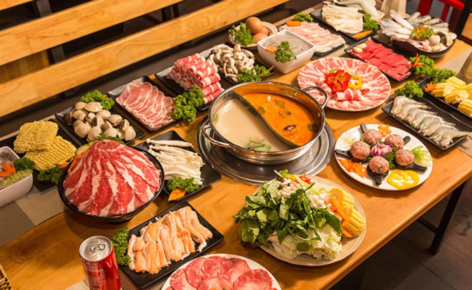 quán buffet lẩu