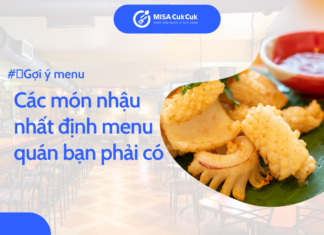Gợi ý các món nhậu bình dân hấp dẫn nên có trong menu