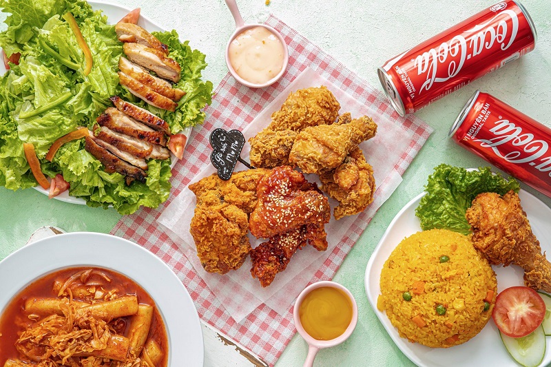 quán gà rán hàn quốc ngon ở hà nội