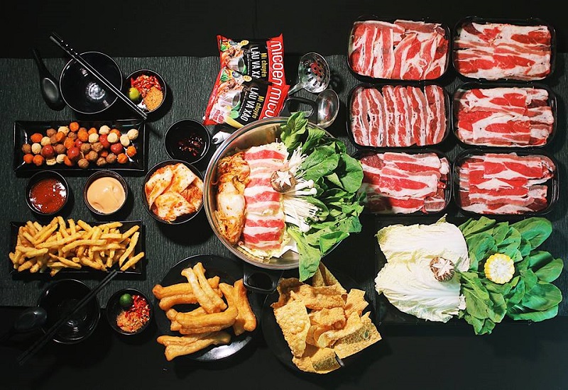 lẩu nướng sinh viên