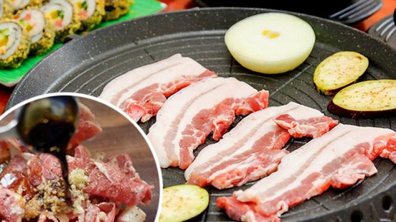 nguyên vật liệu cho quán lẩu nướng