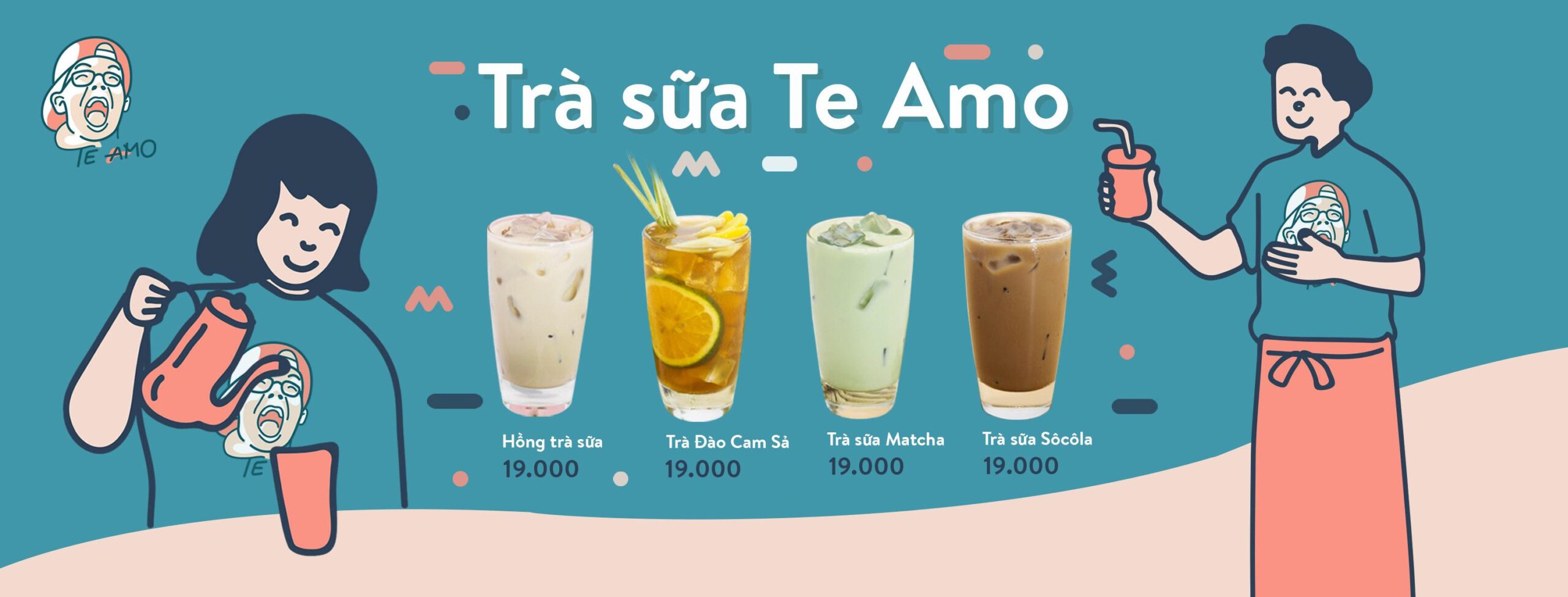 Thương hiệu trà sữa nhượng quyền Te Amo