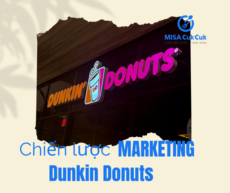 cách marketing của Dunkin Donuts