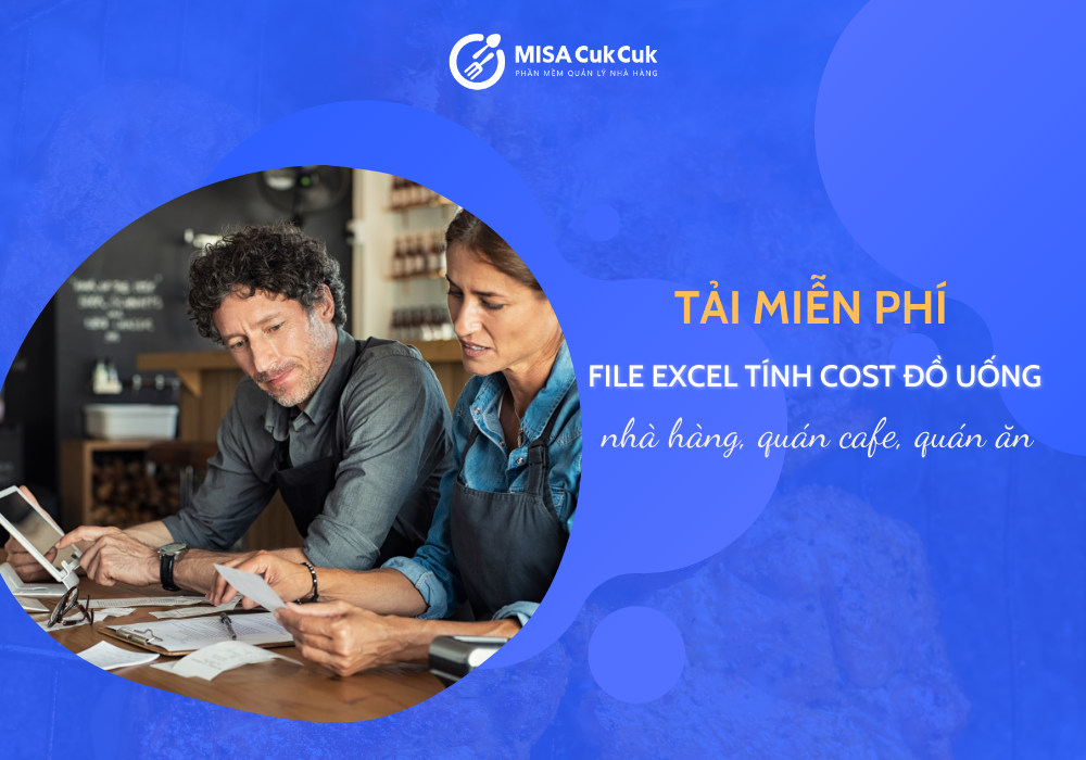 File excel tính cost đồ uống