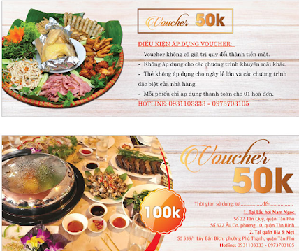 Voucher giảm giá, ưu đãi hấp dẫn