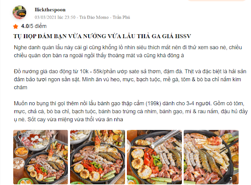 Post quảng cáo quán nhậu