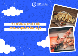 Ý tưởng thiết kế menu quán ăn vặt độc đáo, dễ ứng dụng 2026