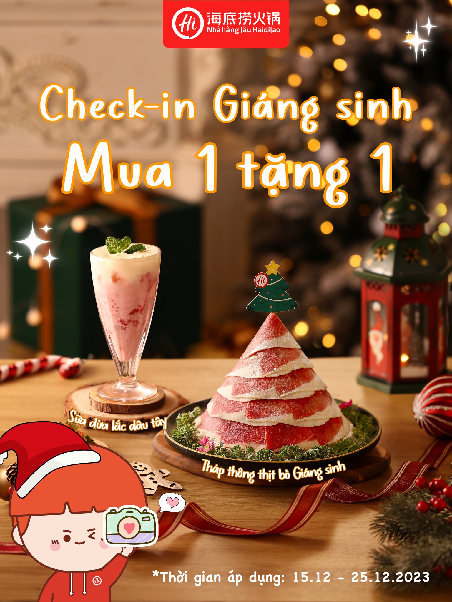 chương trình khuyến mãi haidilao