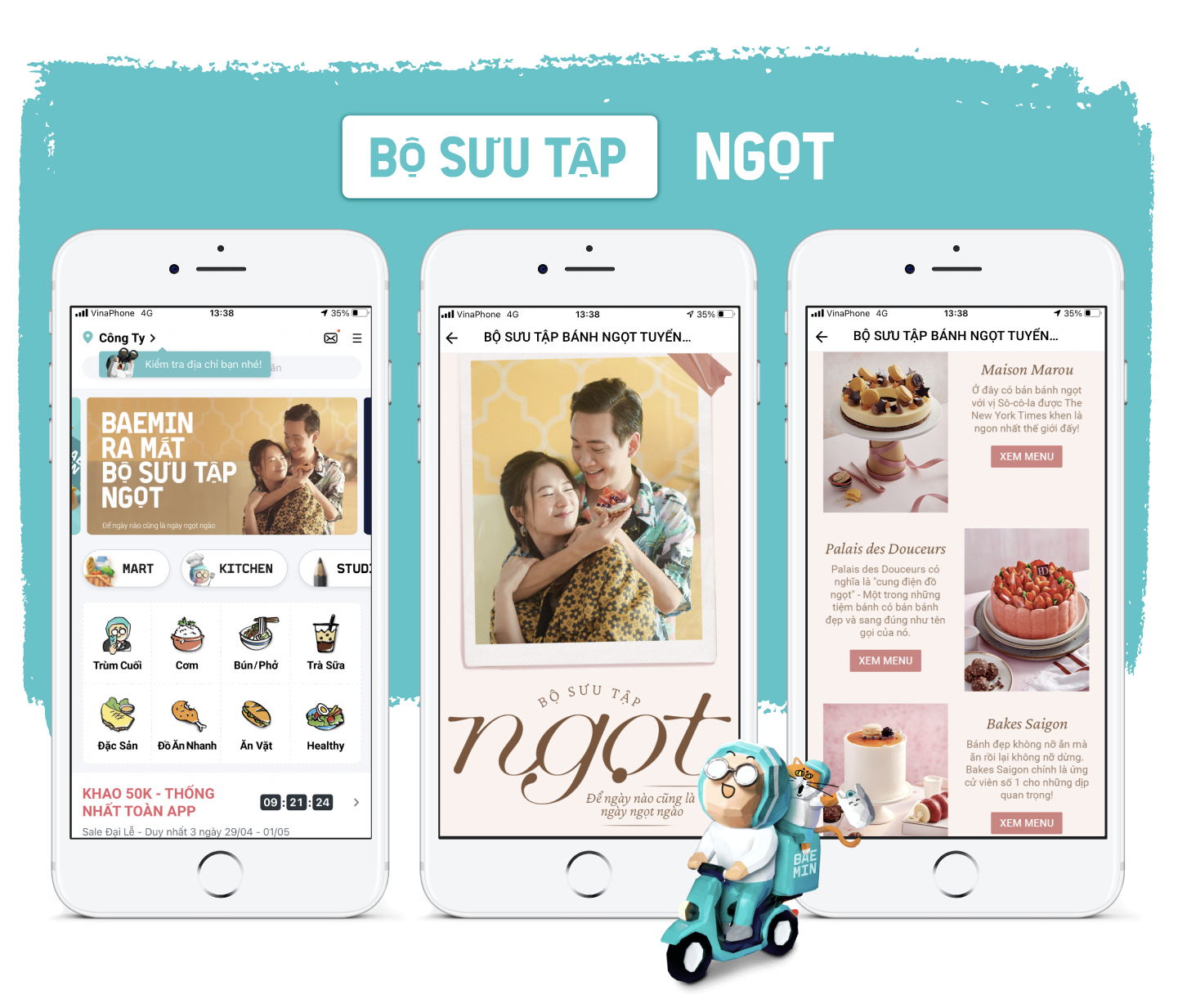 chiến dịch ngọt của baemin