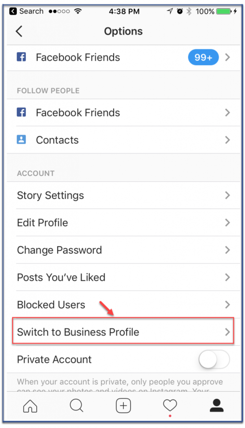 Lưu ý: Tài khoản hồ sơ doanh nghiệp chỉ có thể kết nối với một fanpage Facebook.