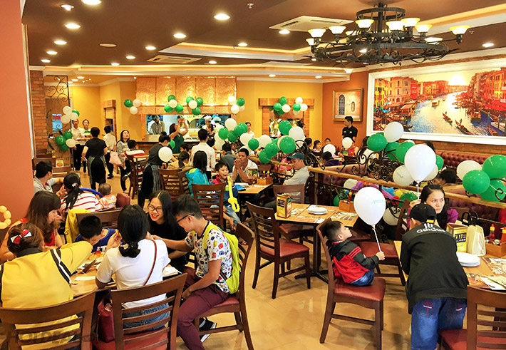 Không gian The Pizza Company