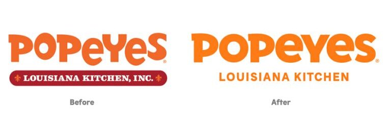 Logo mới của Popeyes