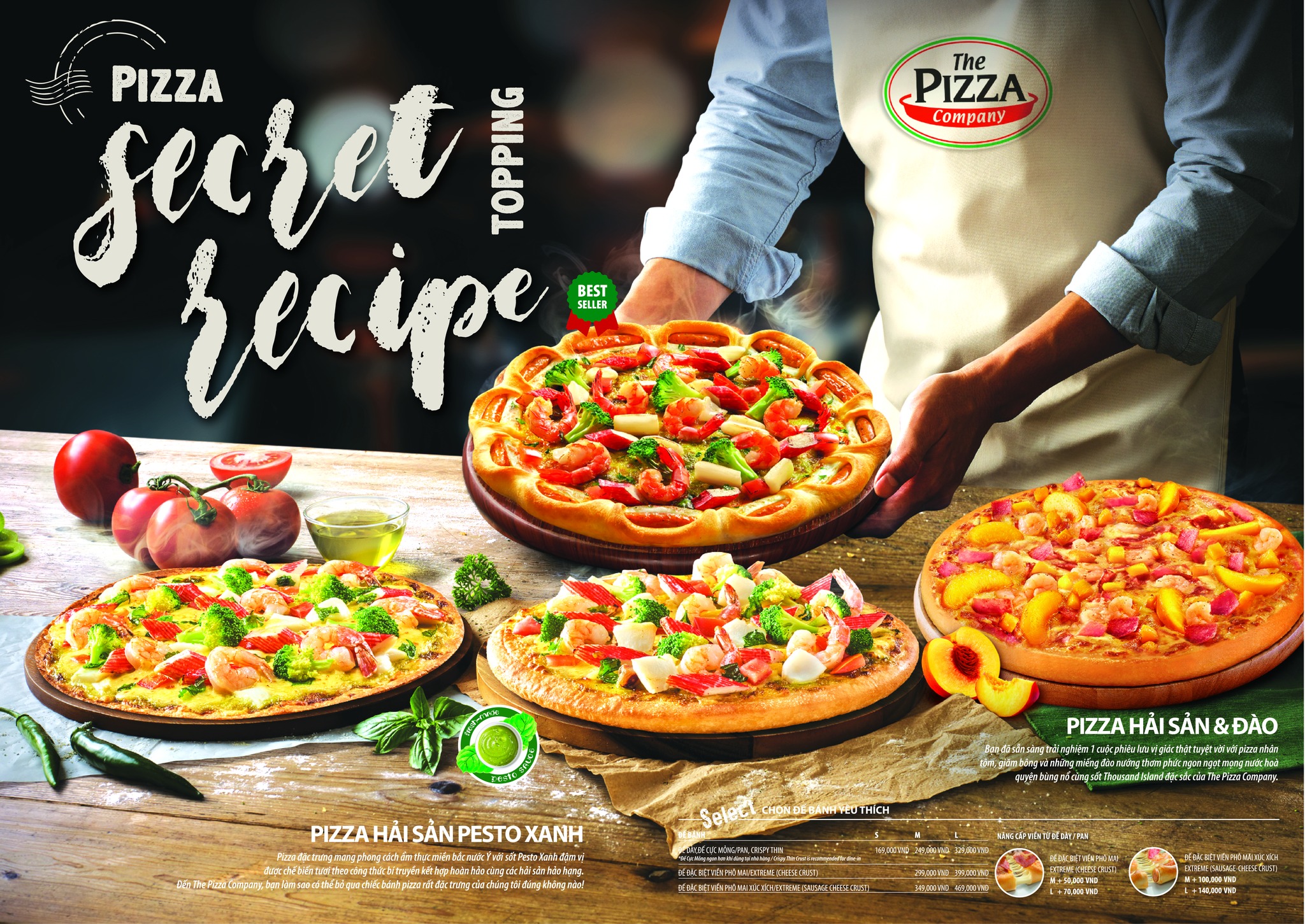 Sản phẩm của the Pizza Company