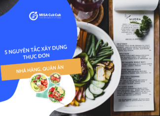 5 nguyên tắc xây dựng thực đơn nhà hàng, quán ăn mà bạn nên biết