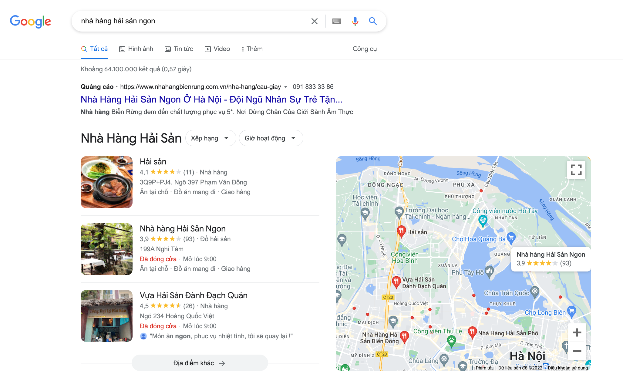các hình thức quảng cáo của google