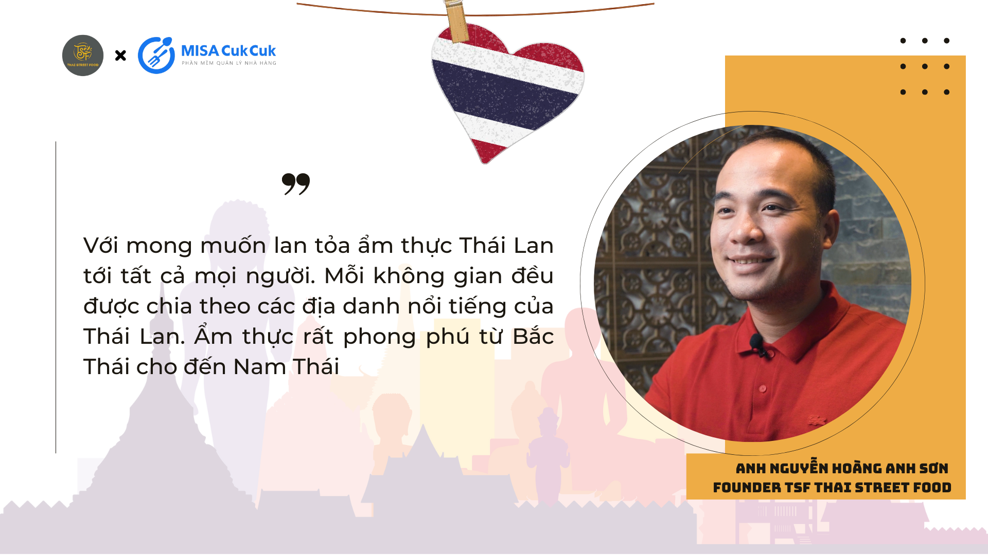 Founder TSF Thai Street Food