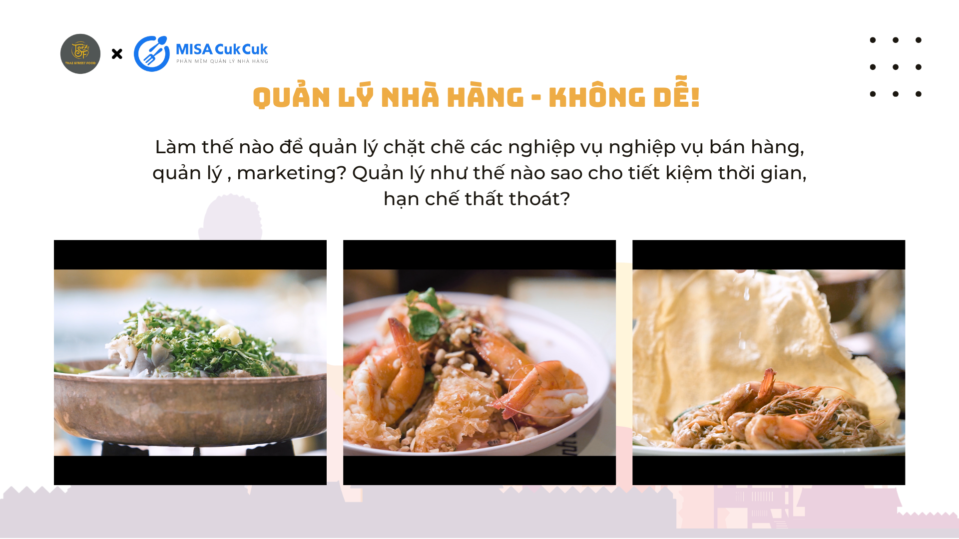 Kinh doanh nhà hàng không dễ