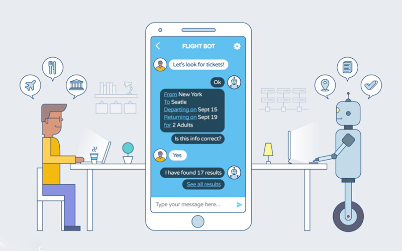 Chatbot Facebook gắn kết với khách hàng