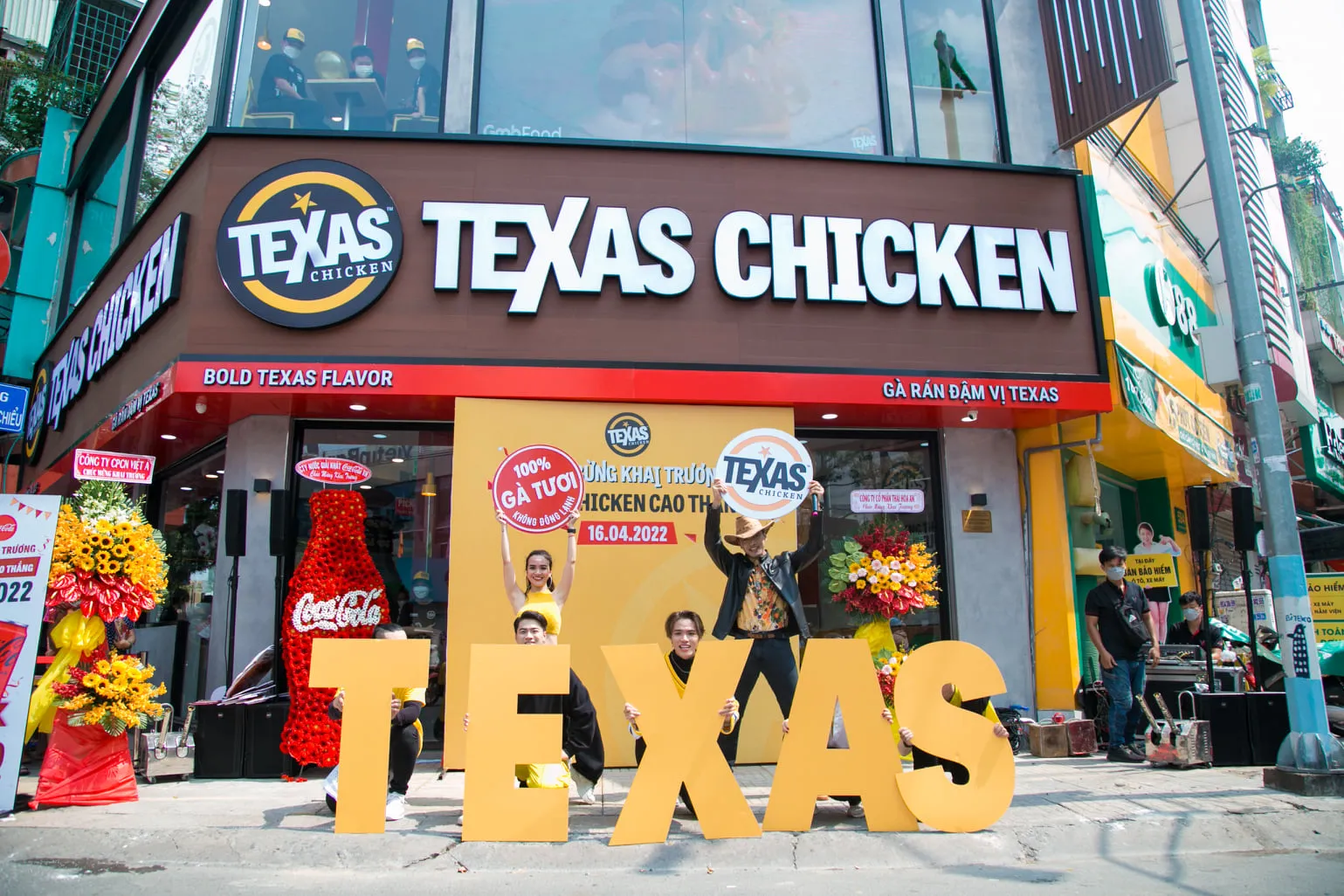 giới thiệu thương hiệu gà rán texas chicken