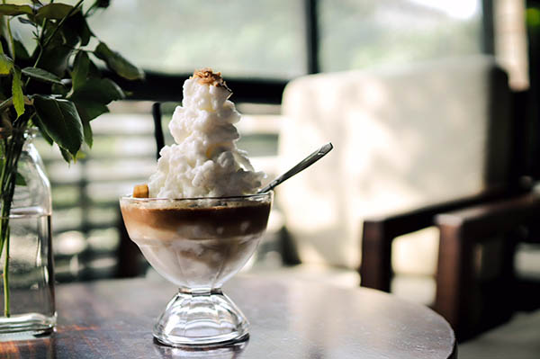 Pha chế cafe cốt dừa