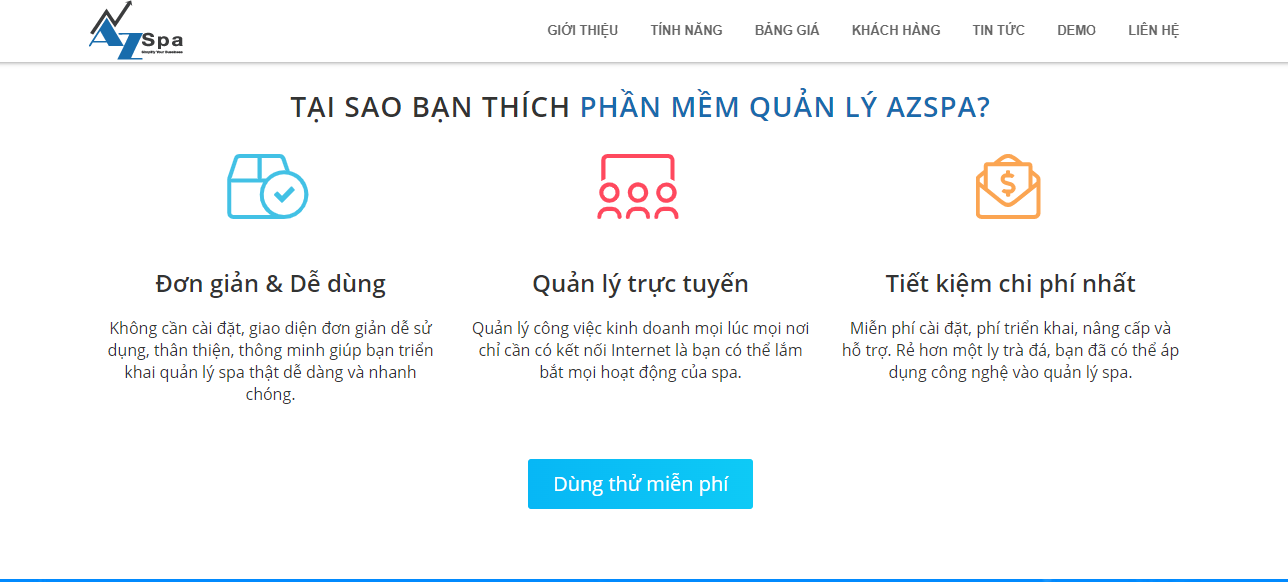 Phần mềm AZSPA