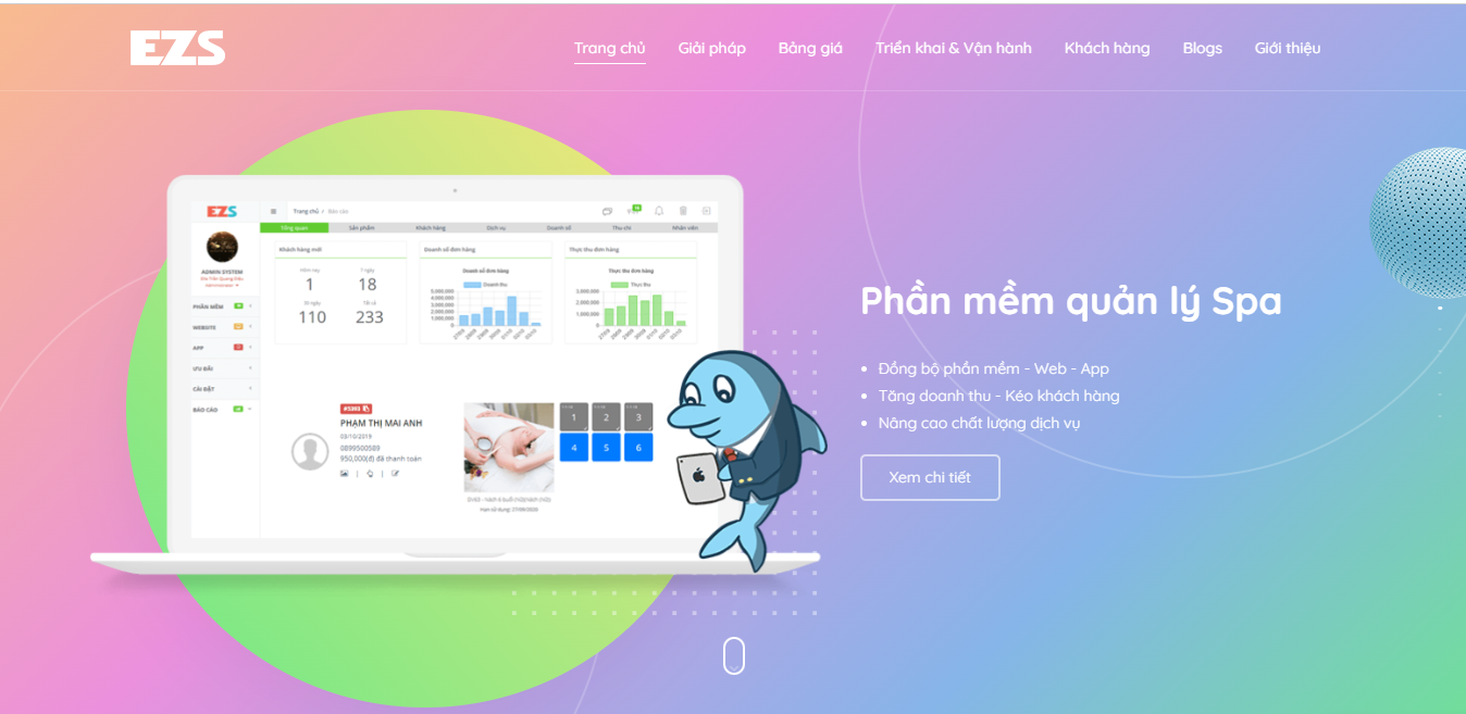 Phần mềm Ez NailSoft