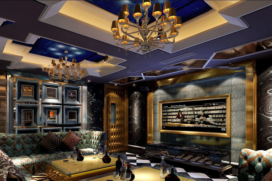 thiết kế quán karaoke VIP