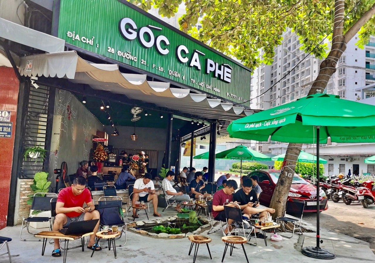 Mô hình quán cafe cóc phổ biến