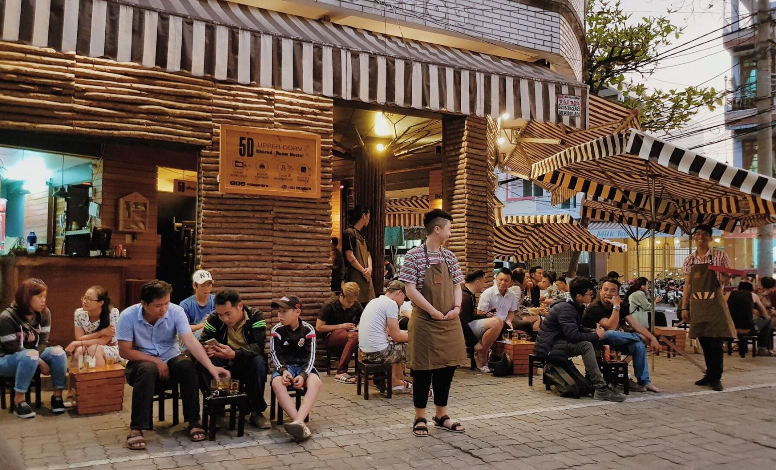 Mô hình quán cafe cóc đẹp