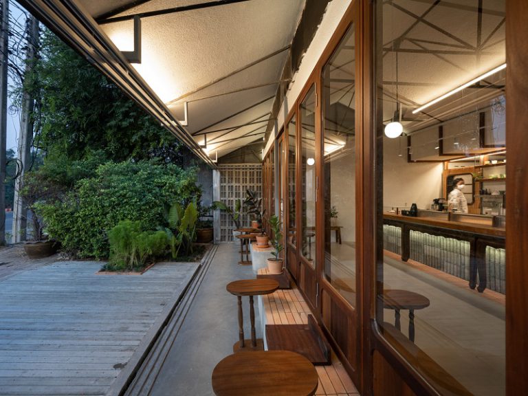 Mở quán cafe cây xanh phong cách Nhật Bản