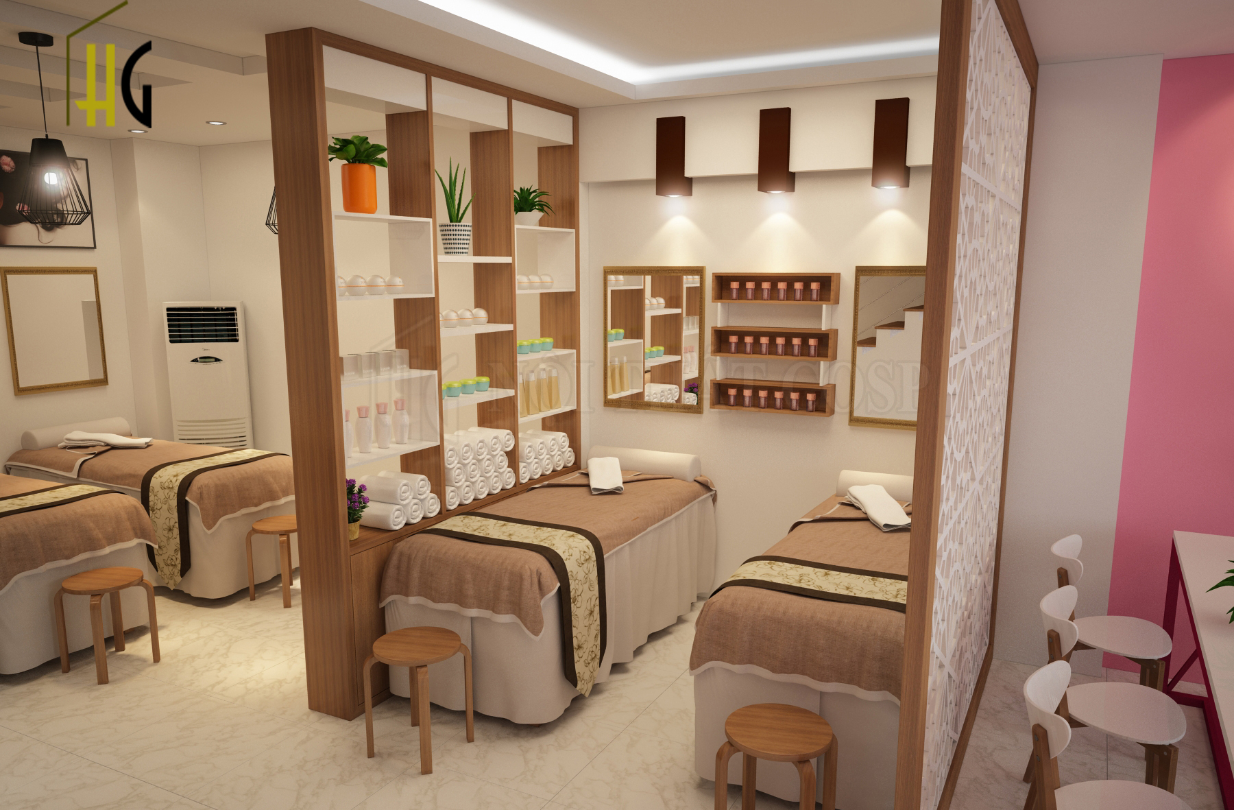 mở spa chăm sóc mẹ và bé