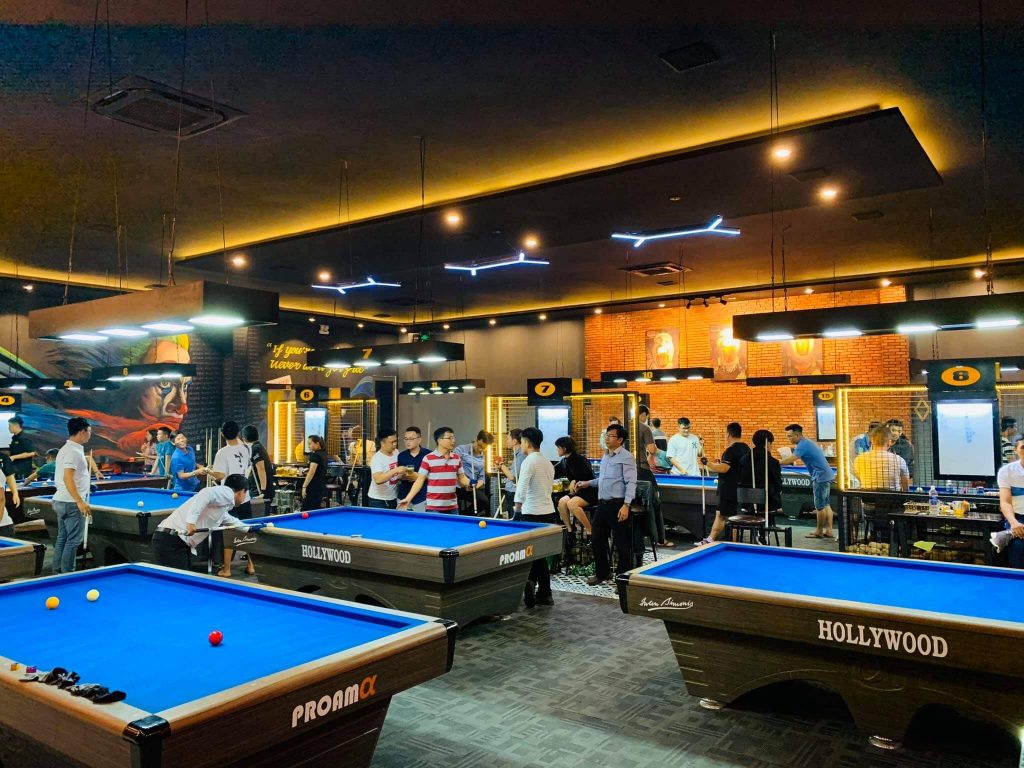bàn bida thịnh hành nhất hiện nay Hollywood Proam Alpha