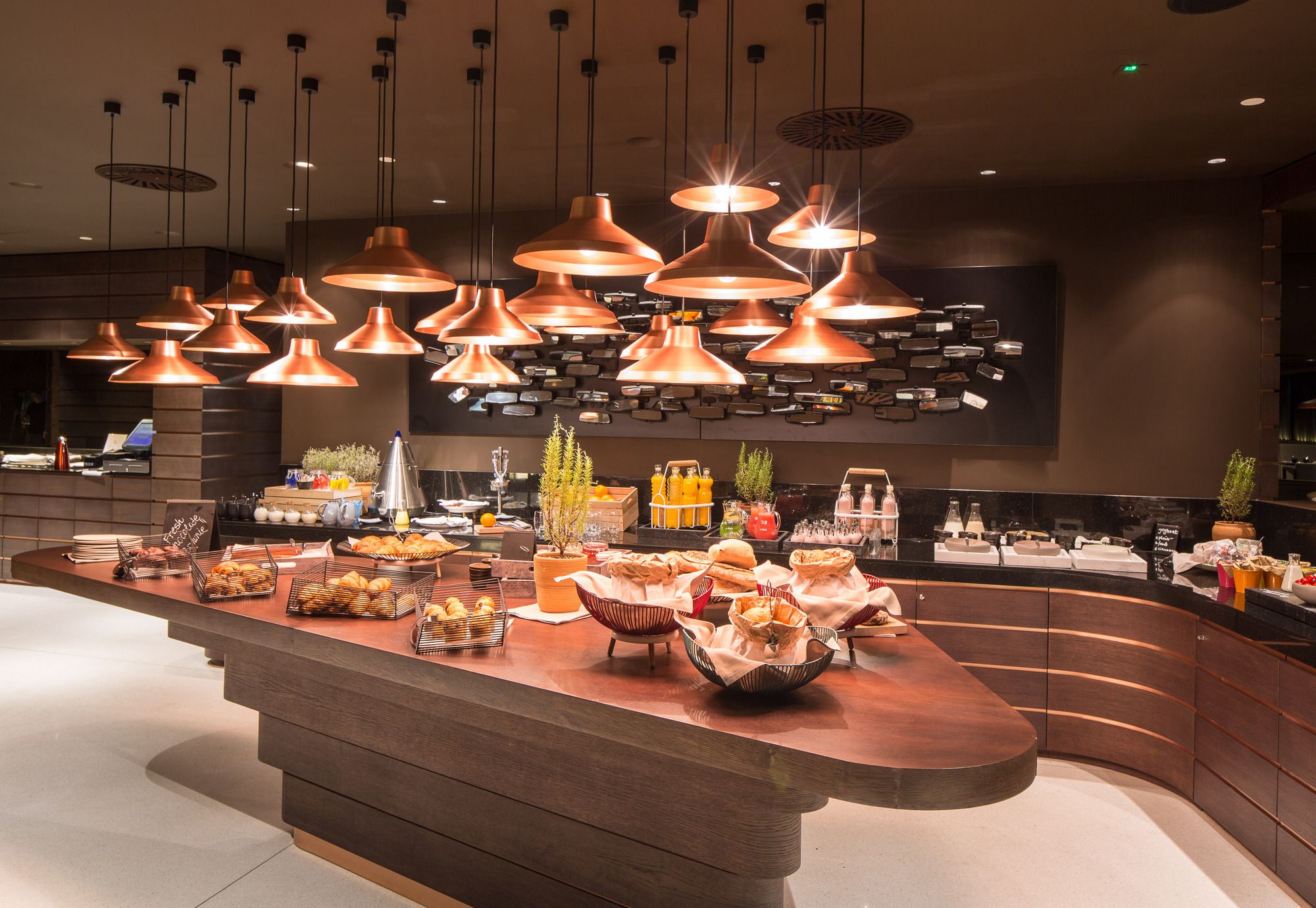Trang trí nhà hàng buffet