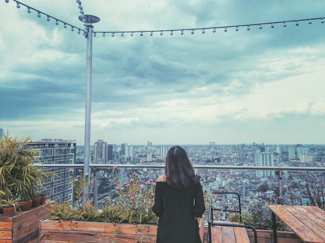 quán cafe rooftop