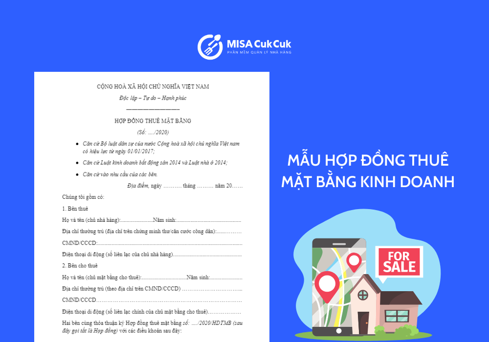 mau-hop-dong-thue-dia-diem-kinh-doanh Mẫu hợp đồng thuê địa điểm kinh doanh F&B