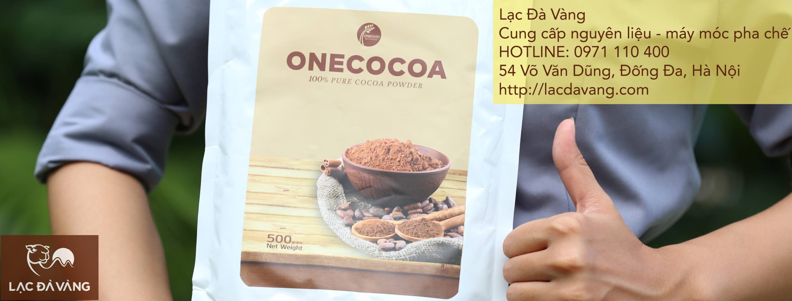 Lạc Đà Vàng - nhà cung cấp nguyên vật liệu cà phê tại miền Bắc