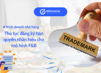 Thủ tục đăng ký bản quyền thương hiệu cho mô hình F&B