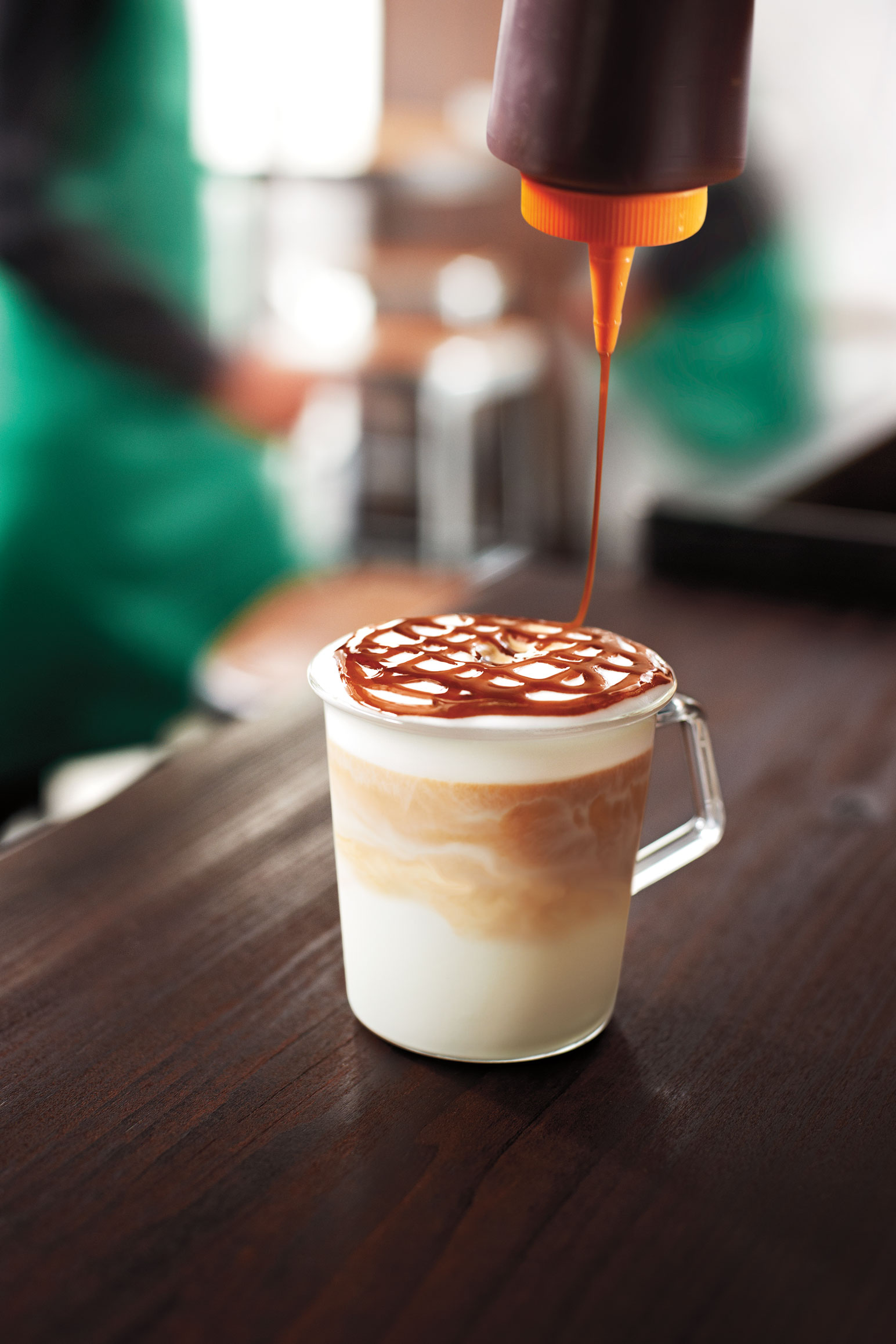 pha chế Caramel Macchiato