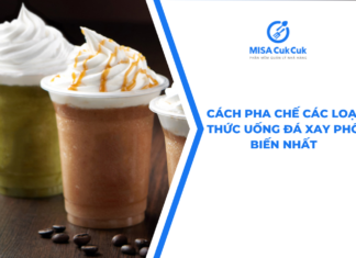 Ice blended là gì? Cách pha chế các loại thức uống đá xay phổ biến