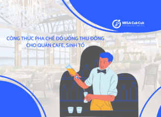 22+ công thức pha chế đồ uống thu đông cho quán cafe, sinh tố