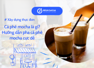 Cà phê mocha là gì? Hướng dẫn pha cà phê mocha cực dễ Pha chế cafe Mocha