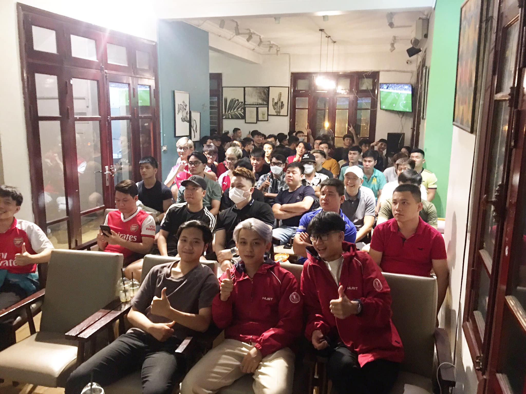 Quán cafe xem World Cup Phủi Cafe